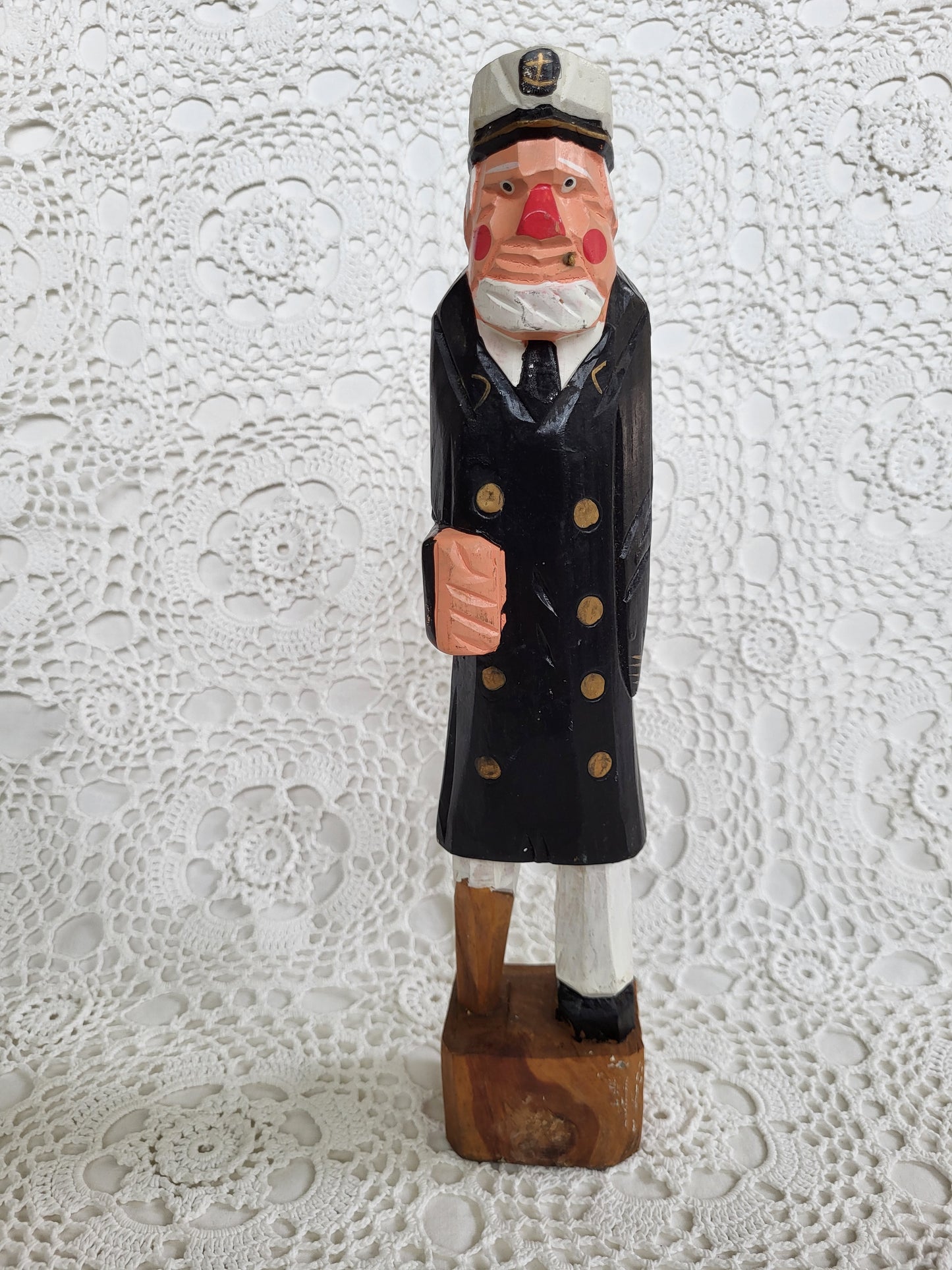 Wooden Peg Legged Captain