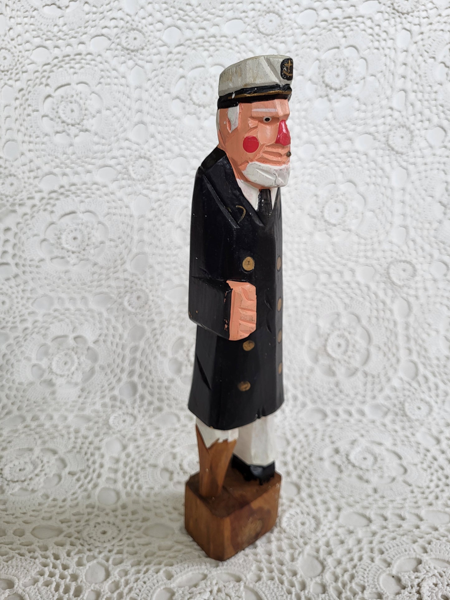 Wooden Peg Legged Captain