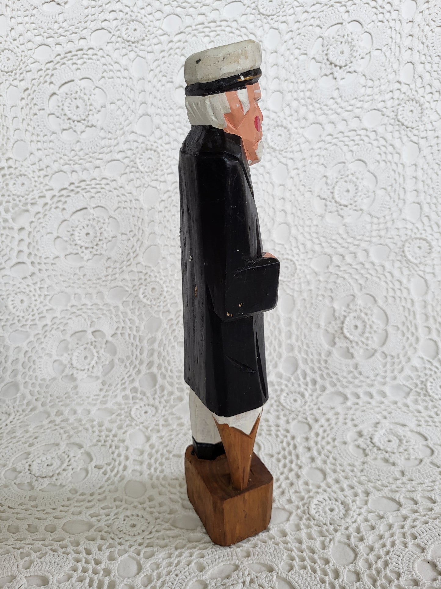 Wooden Peg Legged Captain
