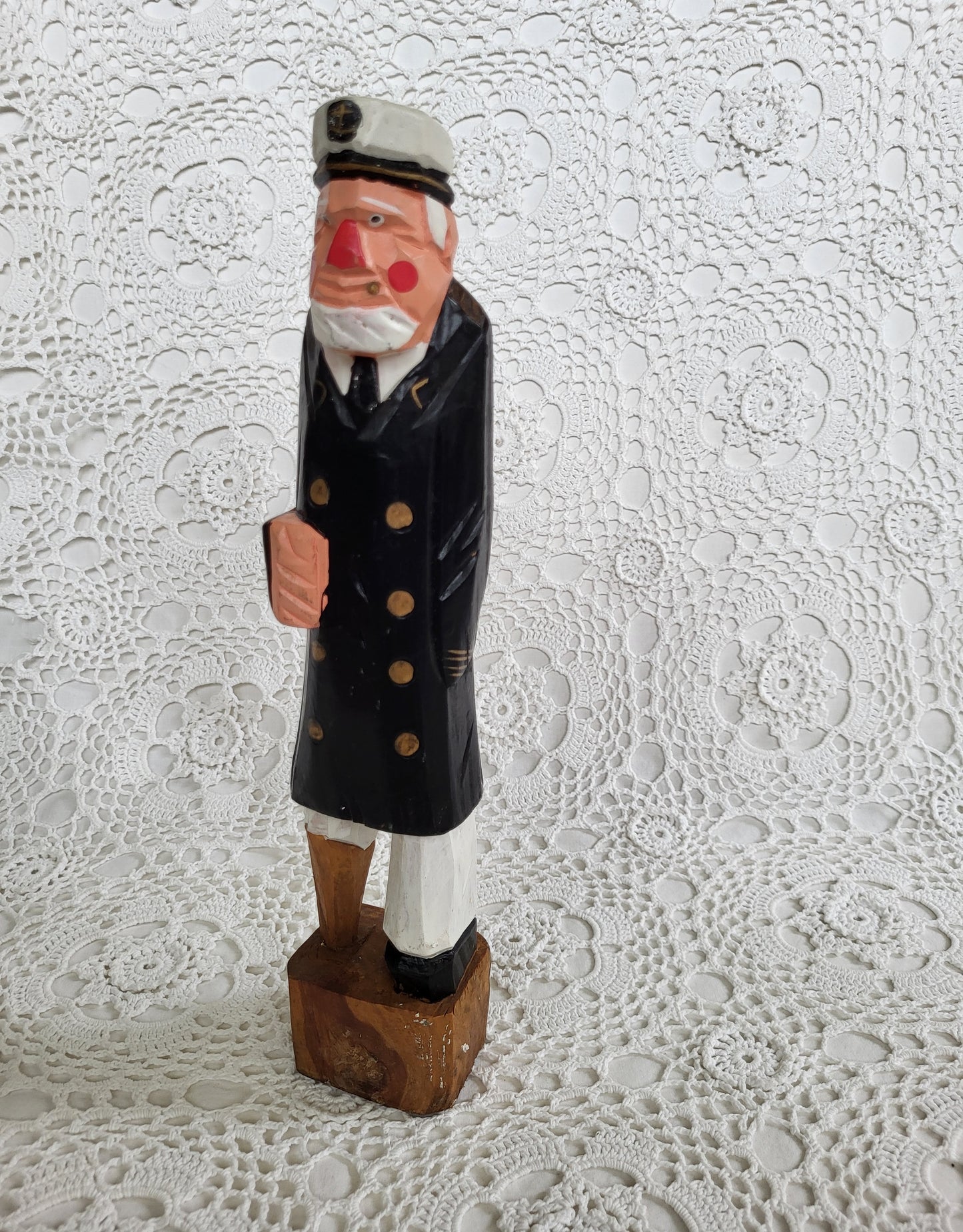 Wooden Peg Legged Captain